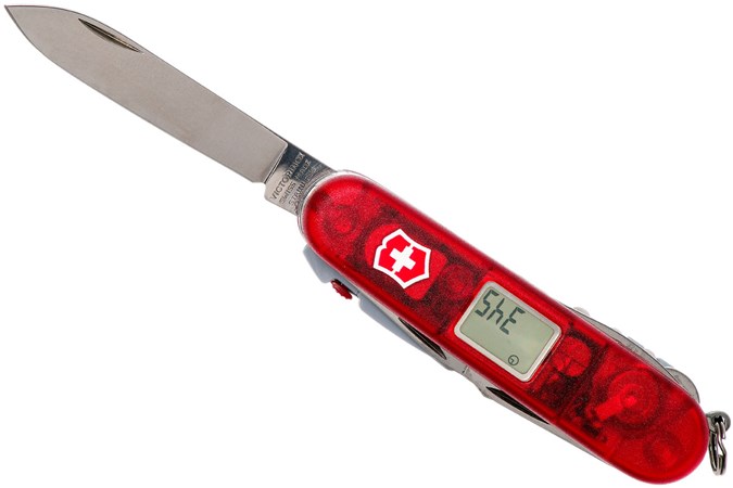 Victorinox Traveller Lite Swiss Pocket Knife Red Advantageously