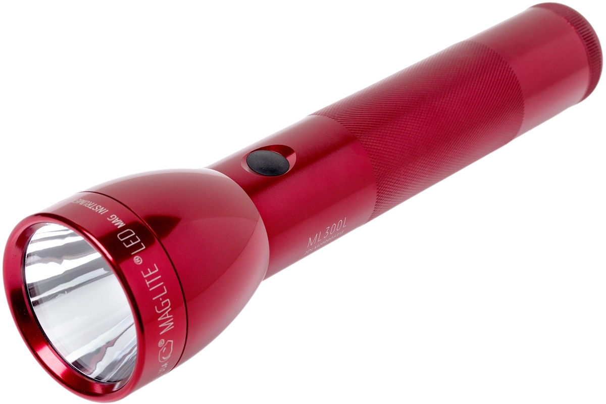 red flashlight