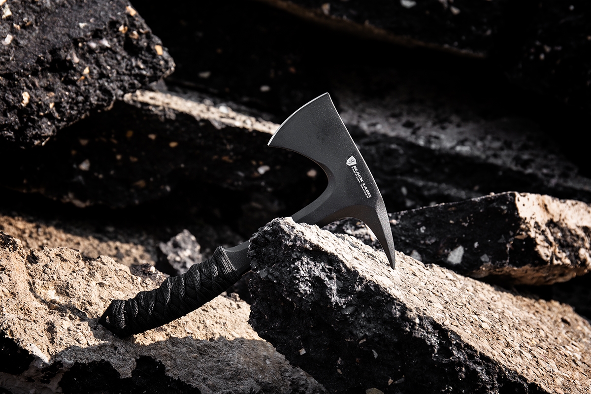 Black Label Shock N Awe Tomahawk Advantageously Shopping At Knivesandtools Co Uk