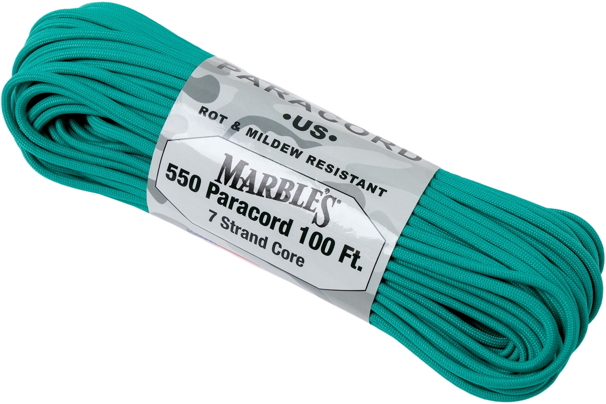 550 Paracord Type Iii Colour Teal Green 100ft 30 48 M Advantageously Shopping At Knivesandtools Co Uk