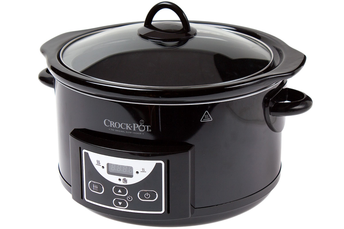 crock-pot 7-qt. slow cooker-red