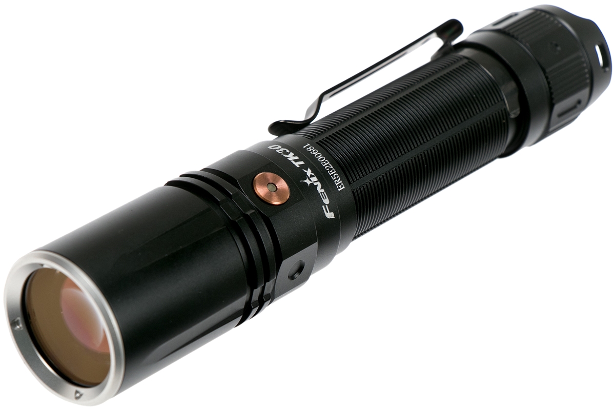white flashlight