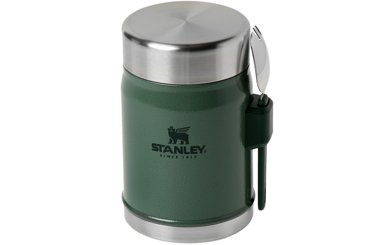 Stanley The Legendary Classic Thermos Lunch Box Spork 400 Ml Hammertone Green Advantageously Shopping At Knivesandtools Com