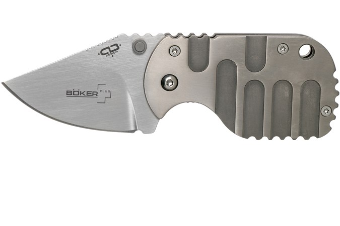 Böker Plus Subcom Titanium VG10 01BO605 pocket knife | Advantageously ...