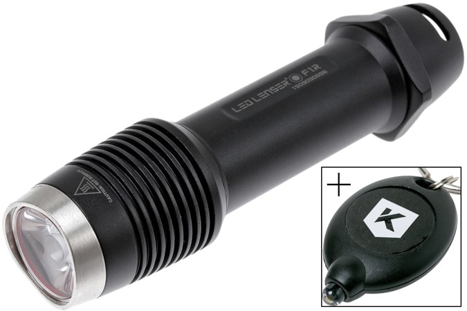 Led Lenser F1r Led Torch With Charger Advantageously Shopping At Uk