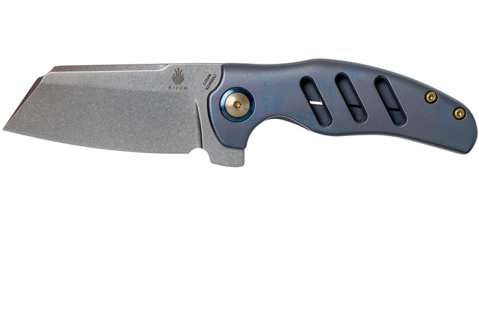 Kizer Mini Sheepdog C01C blue Ki3488A2 pocket knife | Advantageously ...