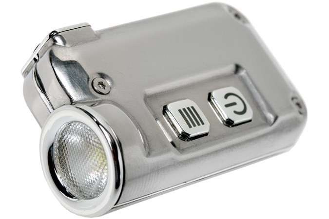 Nitecore Tini Ss Rechargeable Keychain Flashlight Glacier Advantageously Shopping At Knivesandtools Com