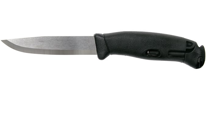 Morakniv Companion Spark Black Bushcraft Knife With Firesteel Advantageously Shopping At Knivesandtools Com