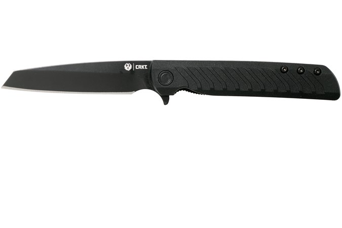 CRKT Ruger LCK R3802K black pocket knife, Matthew Lerch design