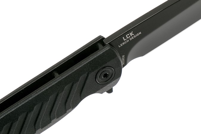 CRKT Ruger LCK R3802K black pocket knife, Matthew Lerch design