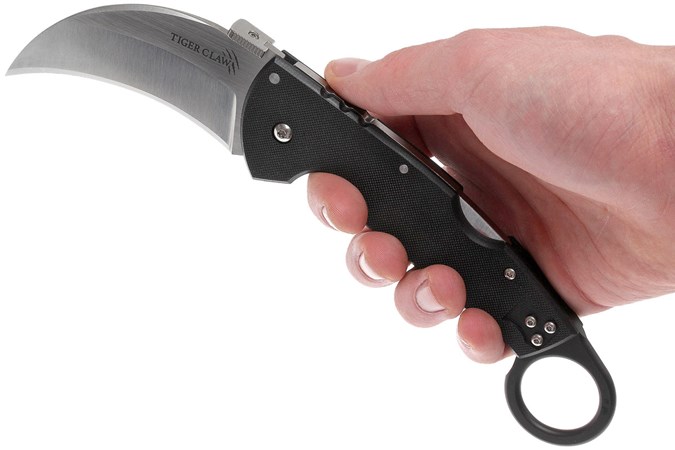 Cold Steel Tiger Claw plain edge, 22KF | Advantageously shopping at ...