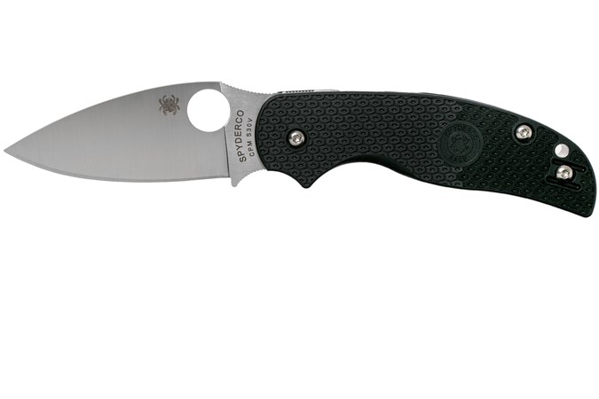 Spyderco Sage 5 Light Weight C123pbk Frn Pocket Knife Advantageously Shopping At Knivesandtools Com