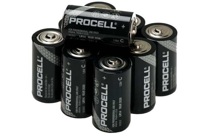 Duracell Procell C-alkaline batteries (LR14), 10 pieces ...