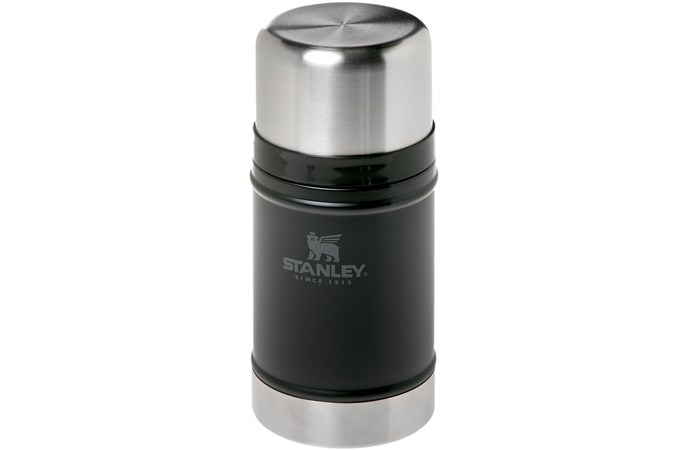 Stanley PMI The Legendary Classic Thermos Lunch box 700 ml - Matt Black ...