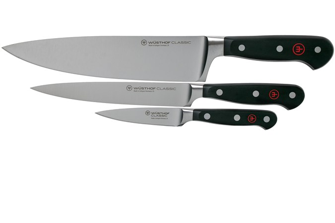 Wusthof Classic 3 Piece Knife Set Black Friday Deal 1300160301 Advantageously Shopping At Knivesandtools Co Uk