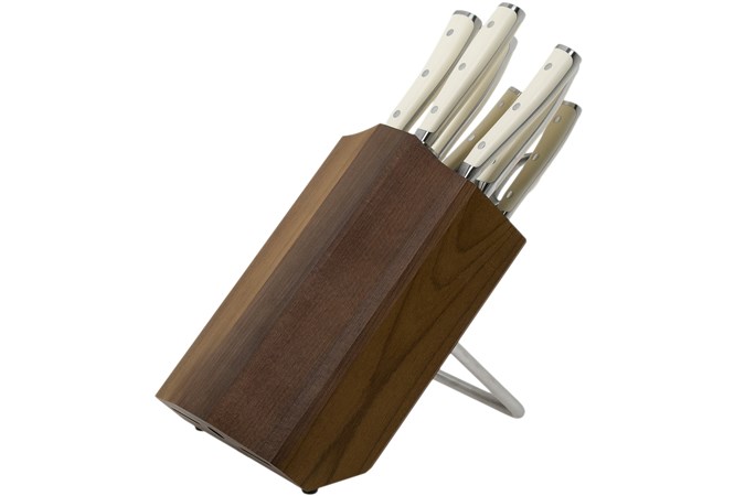 wusthof classic ikon 8 piece knife block set