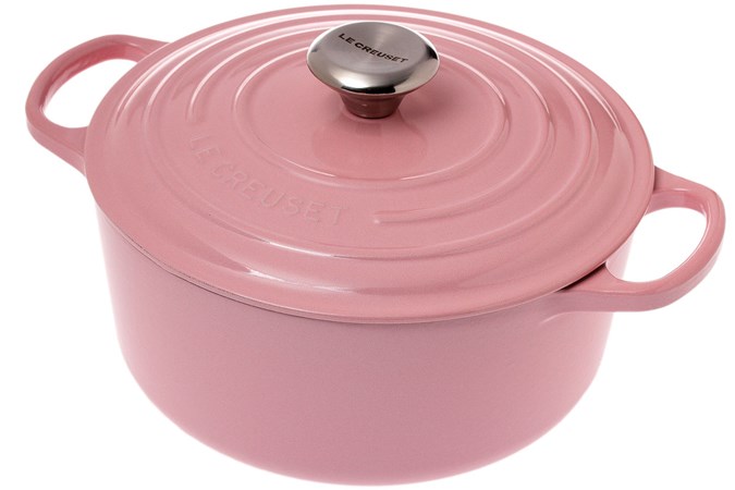 Le Creuset Signature Cerole Cocotte 24cm 4 2l Chiffon Pink Le Creuset Signature Cerole Cocotte 24cm 4 2l Chiffon Pink
