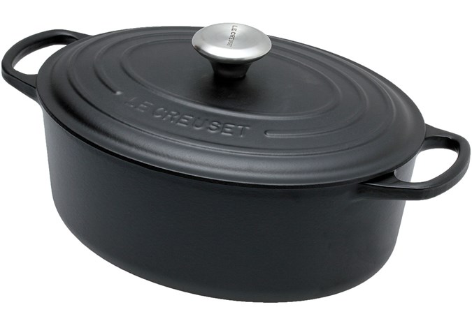 Le Creuset Braadpan Cocotte Ovaal 29cm 4 7l Zwart Voordelig Kopen Bij Knivesandtools Nl