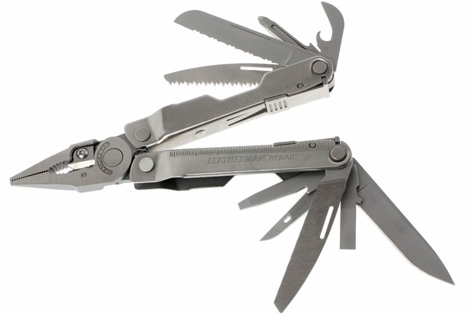 Leatherman Rebar multi-tool, nylon sheath | Advantageously shopping at ...