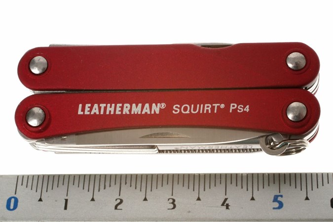 Leatherman Squirt PS4, rouge | Achetez à prix avantageux chez