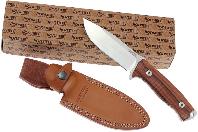 Lionsteel M5 - Santos wood Handle - Sleipner Blade ...