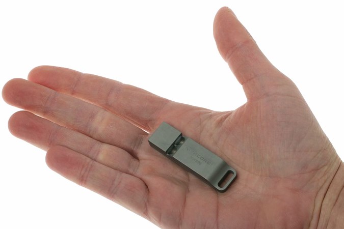 Sifflet De Survie Nitecore En Titane - 120 DB - Sauvetage Urgence SOS - Neuf