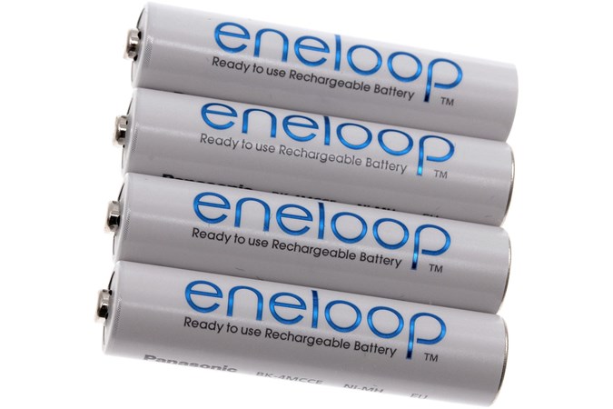 nimh sanyo eneloop batteries