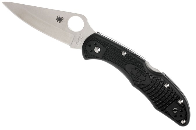 Titanium Clip Compatible With Spyderco Delica 4 C11PBK FRN Handle Tip Up