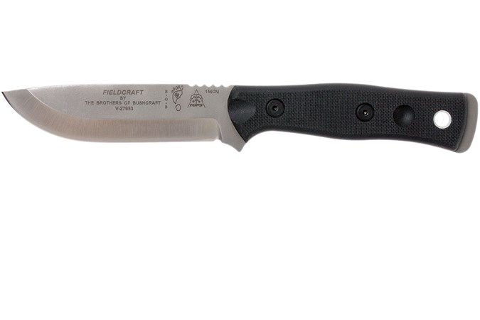 TOPS Knives B.O.B. Fieldcraft 154CM Black G10 BROS-154-BLK10 ...