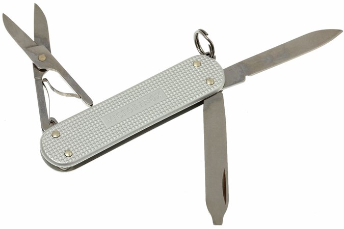 victorinox classic alox silver