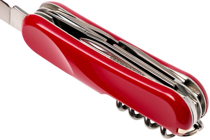 Victorinox Evolution 14, Swiss pocket knife, red | Advantageously ...