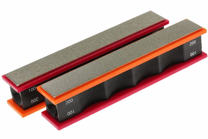 Extra Coarse Diamond Stones Pack Wicked Edge Ultra Coarse 50 and 80 grit