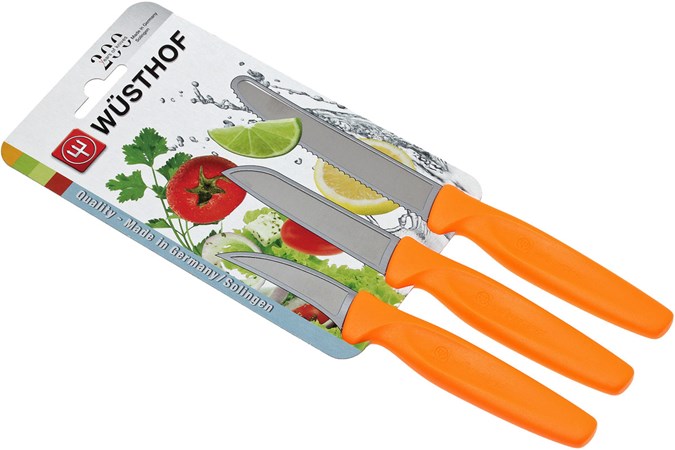 Wüsthof Turning Knife Set 9333o Orange Wüsthof Turning Knife Set 9333o Orange