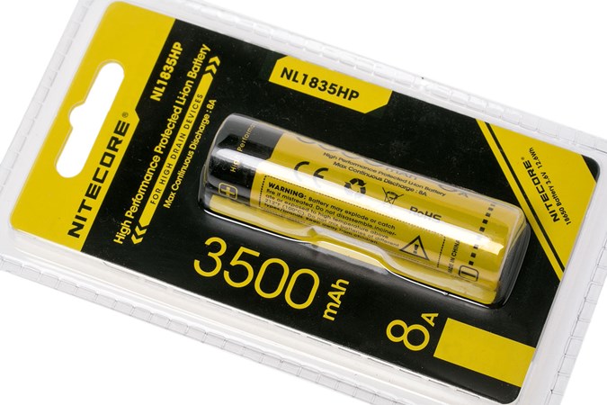 Аккумулятор nitecore nl1835hp