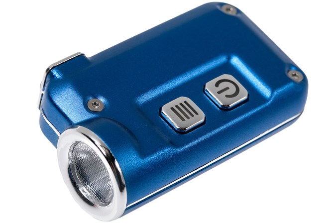Nitecore Tini Rechargeable Keychain Flashlight Blue Advantageously Shopping At Knivesandtools Com