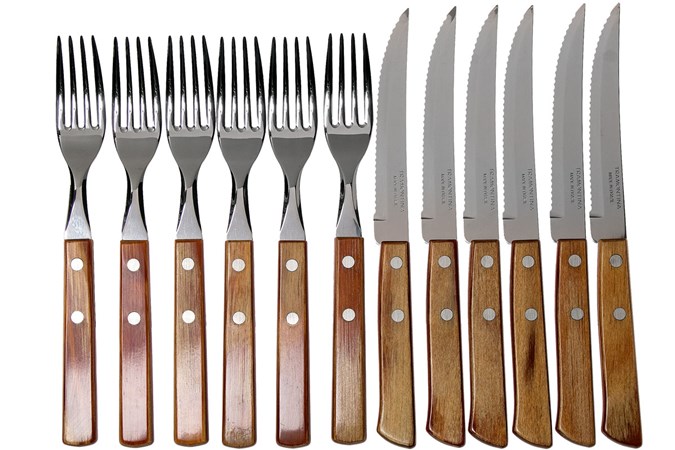 Tramontina Churrasco 12 Piece Steak Cutlery Set 29899 229 Tramontina Churrasco 12 Piece Steak Cutlery Set 29899 229