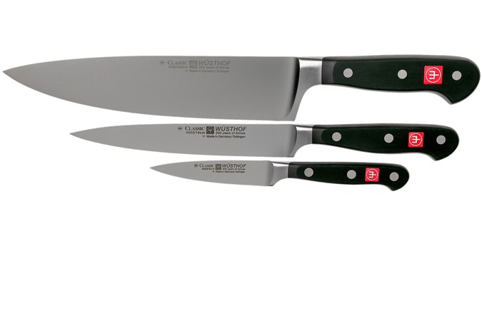 Wüsthof Classic Knife set 3-piece, 9608 