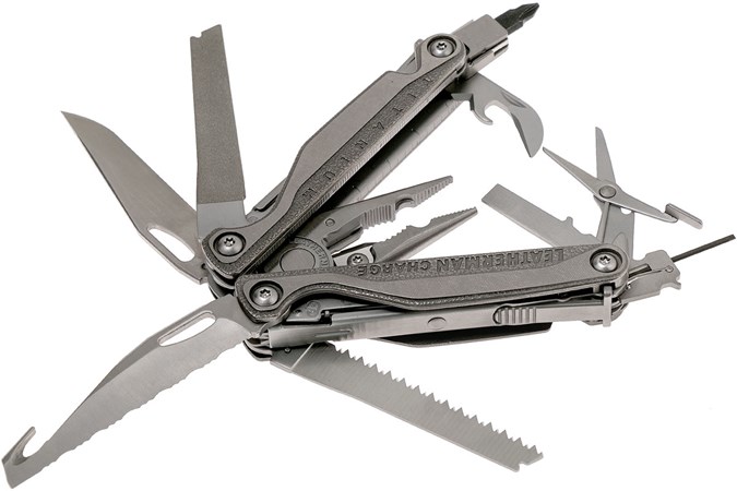 Leatherman Charge Plus TTi multi-tool, nylon sheath | Advantageously ...