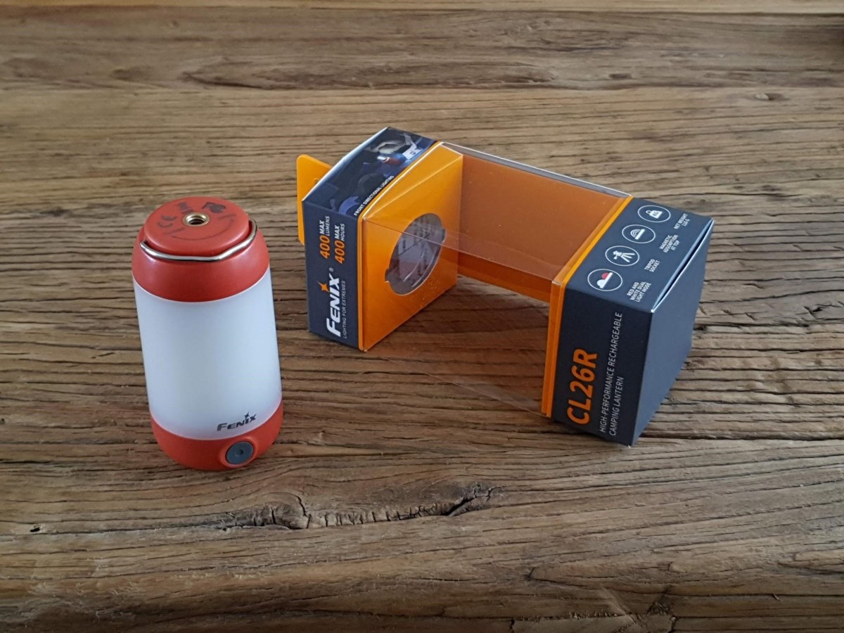 Fenix CL26R Campinglampe im Test bei Knivesandtools Fenix CL26R Campinglampe im Test bei Knivesandtools
