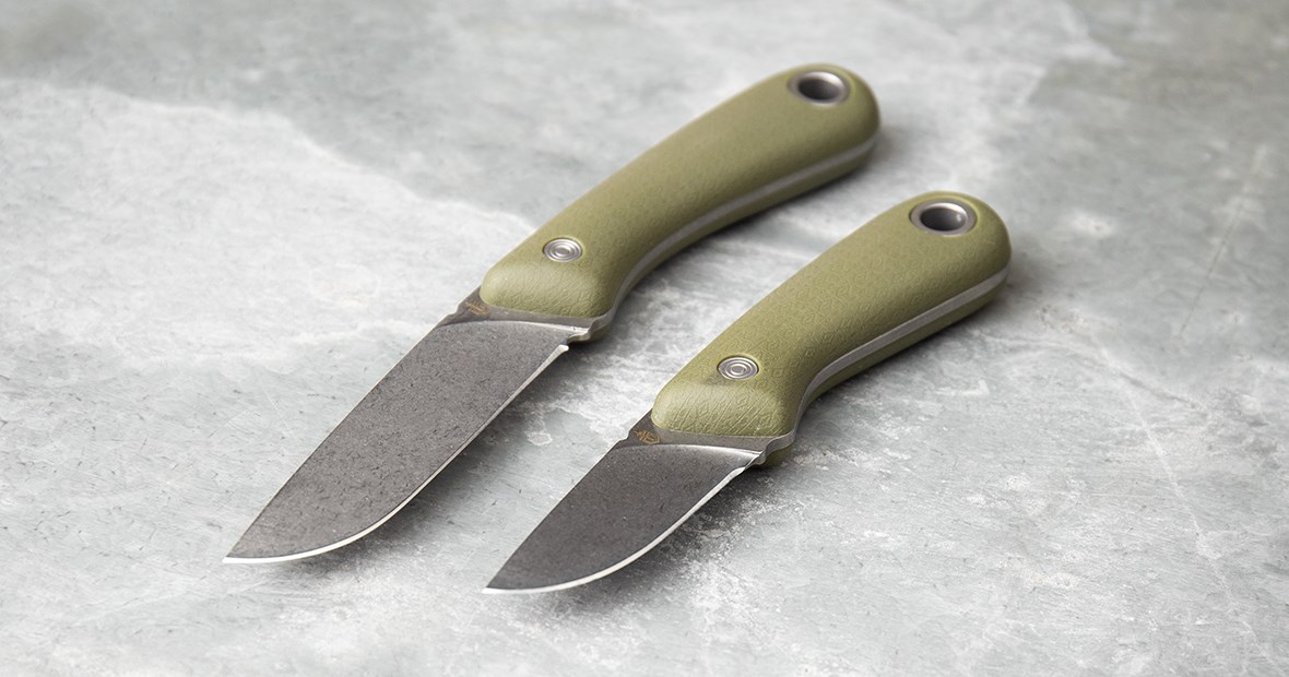 New by Gerber! The Vertebrae and Spine outdoor survival knives